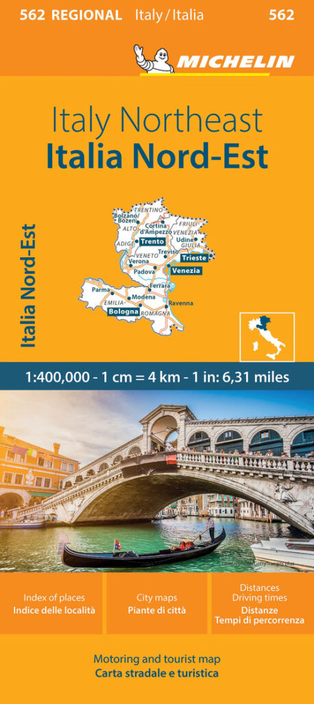 Libro Italia Nord-Est 1:400.000 di  - ean 9782067263130 - Michelin Éditions