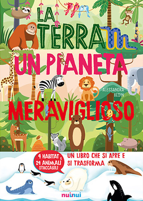 Libro terra un pianeta meraviglioso. Gioca e crea di Alessandra Bedin - ean 9782889353682 - Nuinui