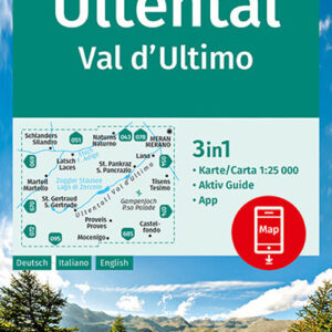 Libro Carta escursionistica n. 052. Val d'Ultimo-Ultental 1:25.000. Ediz. italiana