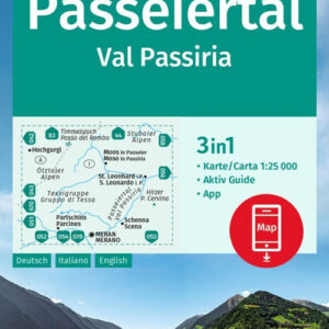 Libro Carta escursionistica nr. 044. Passeiertal/Val Passiria di  - ean 9783991214625 - Kompass