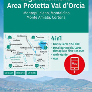 Libro Carta escursionistica n. 2463. Lago Trasimeno