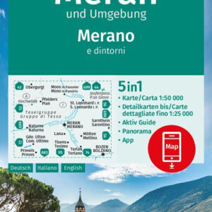 Libro Carta escursionistica n. 53. Merano e dintorni di  - ean 9783991217473 - Kompass