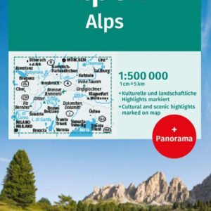 Libro Carta stradale n. 350. Alpi di  - ean 9783991218227 - Kompass
