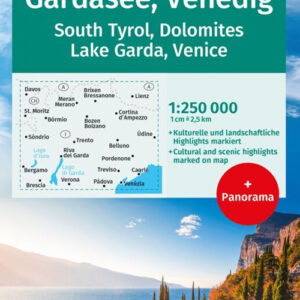 Libro Carta stradale n. 259. Alto Adige