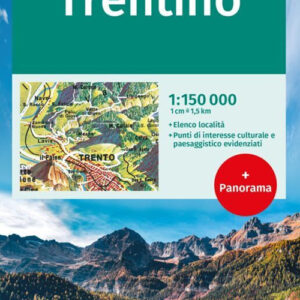 Libro Carta stradale n. 354. Trentino di  - ean 9783991219491 - Kompass