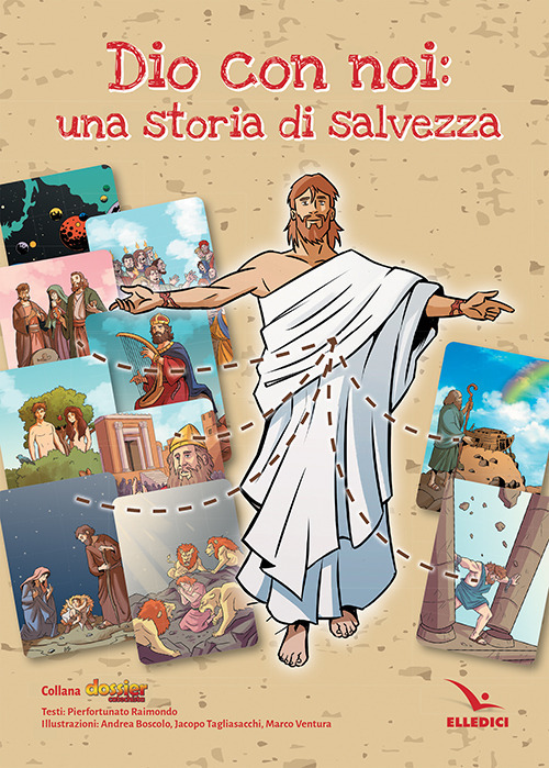 Libro Dio con noi. Una storia di salvezza. Poster di Pierfortunato Raimondo - ean 9788801067842 - Editrice Elledici