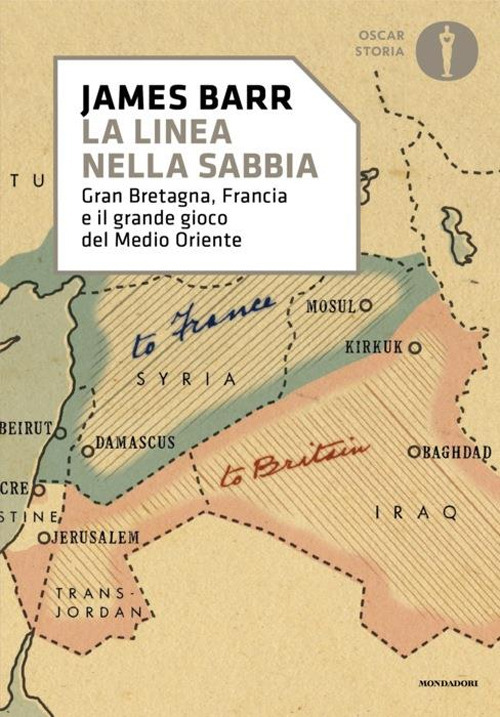 Libro linea nella sabbia. Gran Bretagna