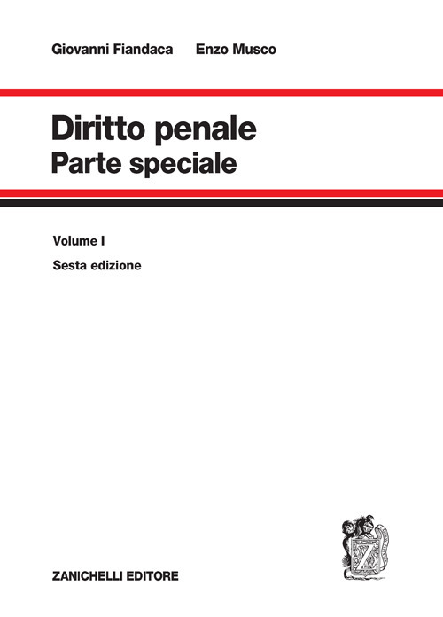 Libro Diritto penale di Giovanni Fiandaca; Enzo Musco - ean 9788808521071 - Zanichelli