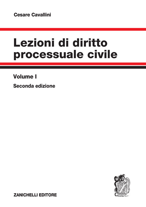 Libro Lezioni di diritto processuale civile di Cesare Cavallini - ean 9788808899682 - Zanichelli