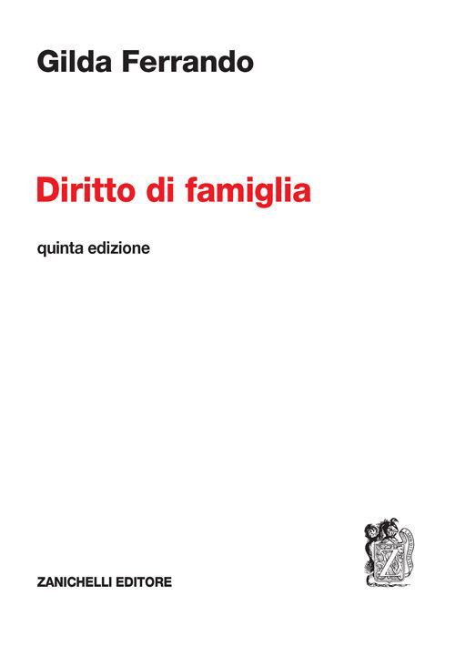 Libro Diritto di famiglia di Gilda Ferrando - ean 9788808999467 - Zanichelli