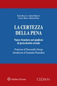 Libro certezza della pena di Sergio Bellotti; Sabrina Mariotti; Alessia Meloni; Roberto Russo - ean 9788813373146 - CEDAM
