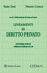 Libro Lineamenti di diritto privato di Paolo Zatti; Vittorio Colussi - ean 9788813373405 - CEDAM