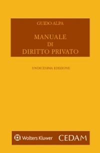 Libro Manuale di diritto privato di Guido Alpa - ean 9788813373696 - CEDAM