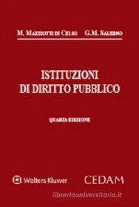 Libro Istituzioni di diritto pubblico di Manlio Mazziotti Di Celso; Giulio Maria Salerno - ean 9788813373825 - CEDAM