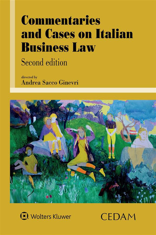 Libro Commentaries and cases on italian business law di Andrea Sacco Ginevri - ean 9788813375058 - CEDAM