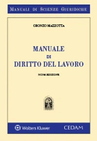 Libro Manuale di diritto del lavoro di Oronzo Mazzotta - ean 9788813376000 - CEDAM