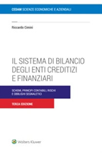 Libro sistema di bilancio degli enti creditizi e finanziari. Schemi