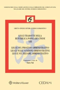Libro Legge sul processo amministrativo-Legge sulle sanzioni amministrative-Legge sul riesame amministrativo di Enrico Toti - ean 9788813376635 - CEDAM