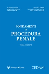 Libro Fondamenti di procedura penale di Alberto Camon; Claudia Cesari; Marcello Daniele; Maria Lucia Di Bitonto; Daniele Negri; Pier Paolo Paulesu - ean 9788813376758 - CEDAM