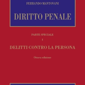 Libro Diritto penale. Parte speciale di Ferrando Mantovani - ean 9788813379872 - CEDAM