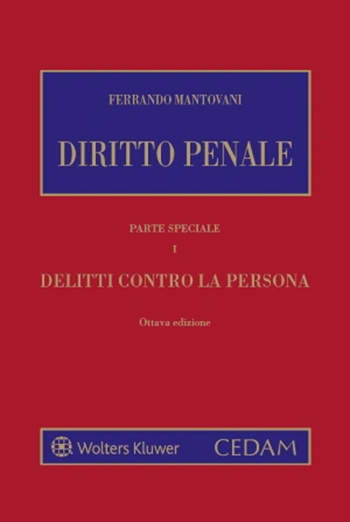 Libro Diritto penale. Parte speciale di Ferrando Mantovani - ean 9788813379872 - CEDAM