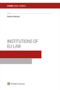 Libro Institutions of EU law di Roberto Baratta - ean 9788813379902 - CEDAM