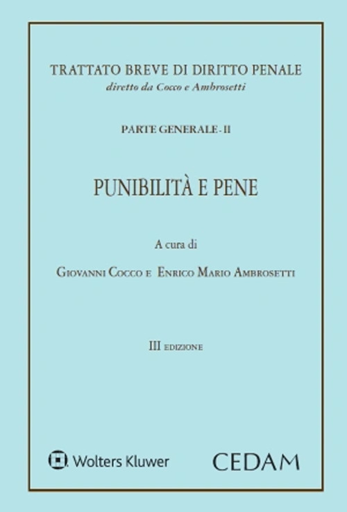 Libro Trattato breve di diritto penale. Parte generale di  - ean 9788813380458 - CEDAM