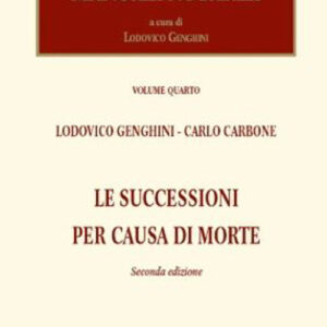 Libro successioni per causa di morte di Lodovico Genghini; Carlo Carbone - ean 9788813380540 - CEDAM