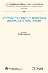 Libro Sostenibilità e mercato finanziario di Corapi - ean 9788813382551 - CEDAM