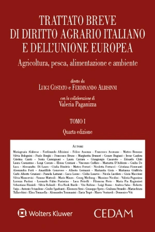 Libro Trattato breve di diritto agrario italiano e dell'Unione europea. Agricoltura