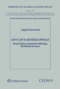 Libro Soft law e giustizia penale di Angela Procaccino - ean 9788813382742 - CEDAM