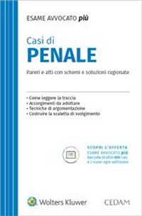 Libro Casi di penale. Per l'esame di avvocato di  - ean 9788813383343 - CEDAM