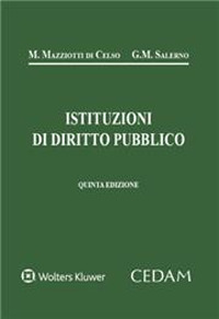 Libro Istituzioni di diritto pubblico di Manlio Mazziotti Di Celso; Giulio Maria Salerno - ean 9788813383602 - CEDAM