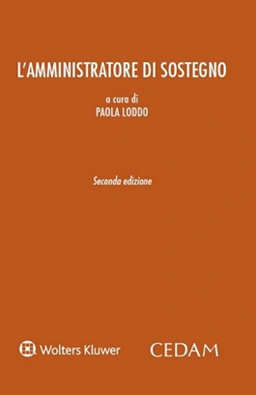 Libro amministrazione di sostegno di Paola Loddo - ean 9788813385262 - CEDAM