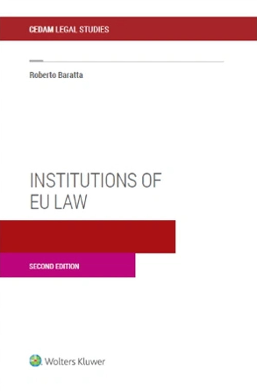 Libro Institutions of EU law di Roberto Baratta - ean 9788813385934 - CEDAM