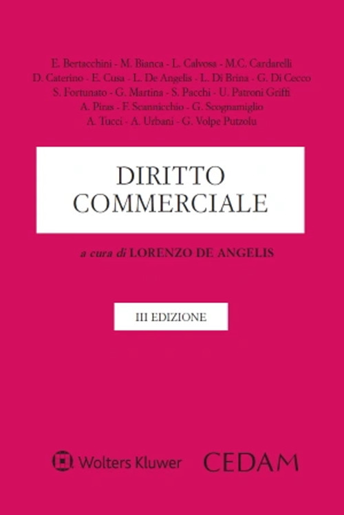 Libro Diritto commerciale di  - ean 9788813386856 - CEDAM