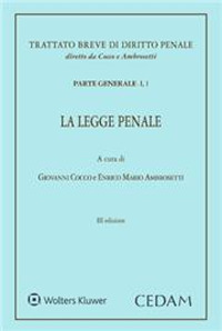 Libro legge penale di Giovanni Cocco; Enrico Mario Ambrosetti - ean 9788813387600 - CEDAM