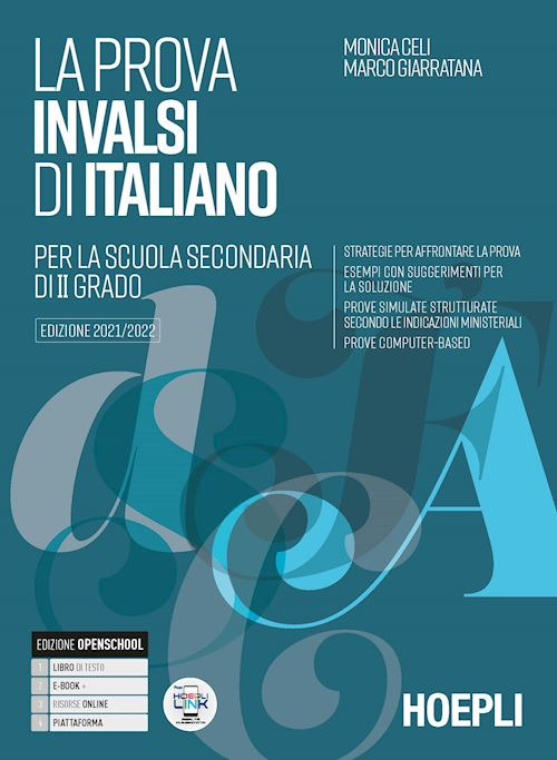 Libro INVALSI. Italiano. Per la 5ª classe degli Ist. tecnici e professionali di Monica Celi; Marco Giarratana - ean 9788820397517 - Hoepli
