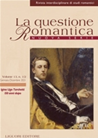 Libro questione romantica. Rivista interdisciplinare di studi romantici. Nuova serie di  - ean 9788820769185 - Liguori