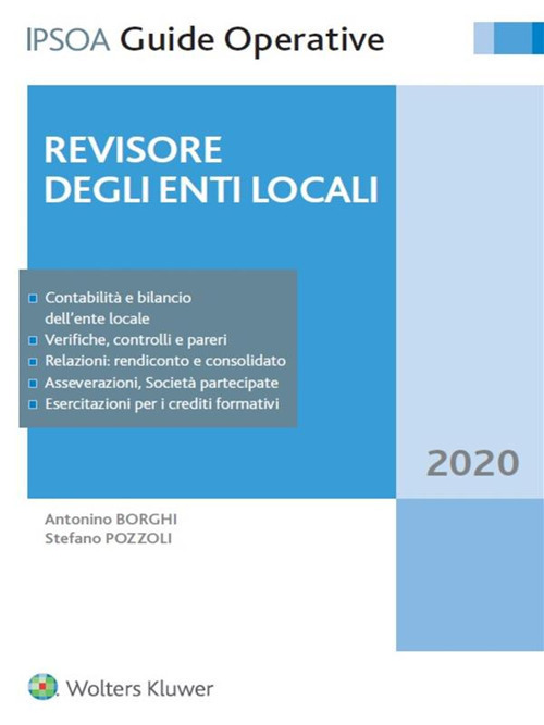 Libro Revisore degli enti locali di Antonino Borghi; Stefano Pozzoli - ean 9788821774195 - Ipsoa