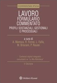 Libro Lavoro. Formulario commentato. Profili sostanziali