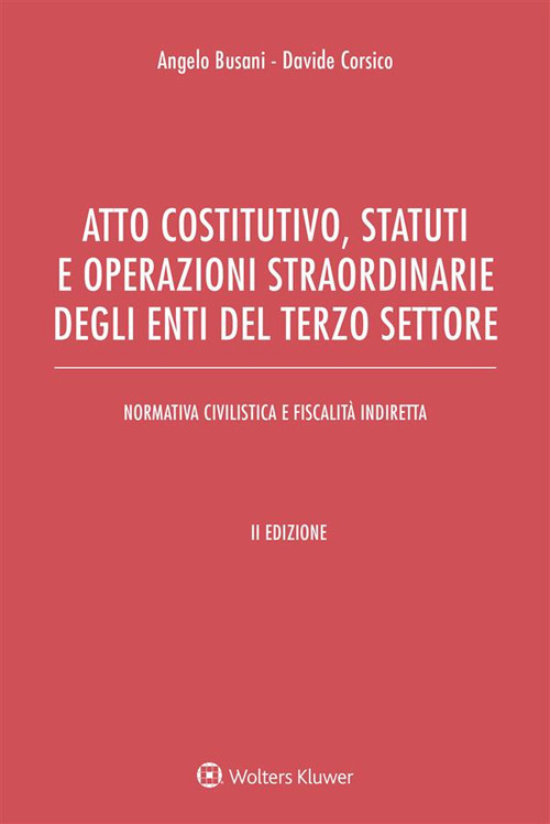 Libro Atto costitutivo