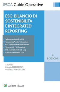 Libro ESG: bilancio di sostenibilità e integrated reporting di  - ean 9788821784699 - Ipsoa