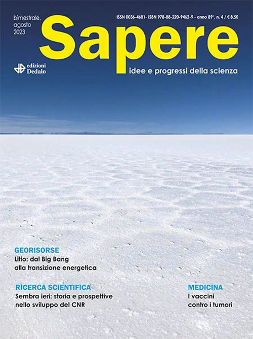 Libro Sapere. Idee e progressi della scienza di  - ean 9788822094629 - edizioni Dedalo