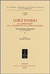 Libro Luigi Sturzo e la democrazia nella prospettiva del terzo millennio. Atti del Seminario internazionale (Erice
