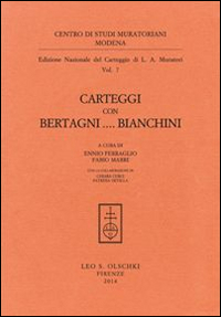 Libro Ludovico Antonio Muratori. Carteggi con Bertagni... Bianchini di  - ean 9788822262905 - Olschki