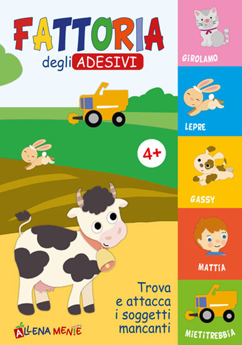 Libro Fattoria degli adesivi. Con adesivi di  - ean 9788826205083 - Edizioni del Baldo