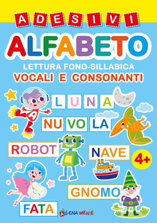 Libro Adesivi alfabeto. Con adesivi di  - ean 9788826205458 - Edizioni del Baldo