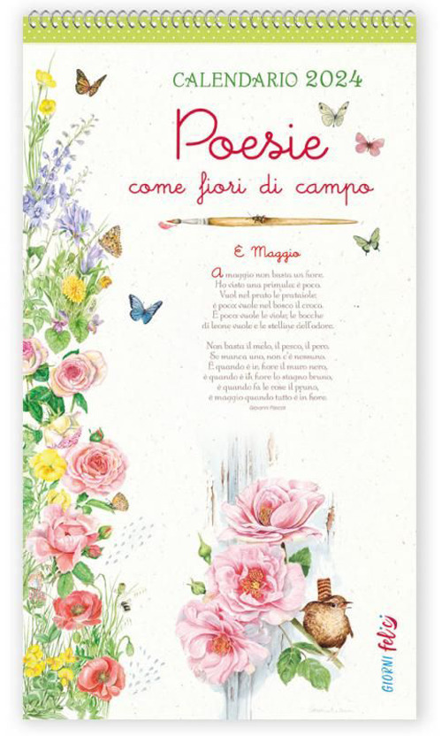 Libro Calendario 2024. Poesie come fiori di campo di  - ean 9788826207506 - Edizioni del Baldo
