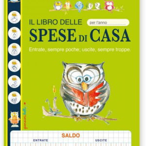 Libro libro delle spese di casa. Io gufo e tu? (Quaderno a tema) di  - ean 9788826207865 - Edizioni del Baldo
